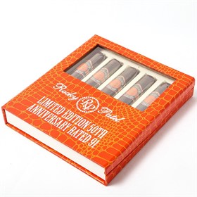 Набор сигар Rocky Patel Limited Edition 50 th Anniversary Rated 91 Toro (5) - фото 11297