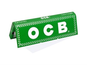 Сигаретная бумага OCB №8 GREEN Cut-Corners 50 листов 70 мм - фото 11972