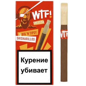 Сигариллы WTF! Sheeesh (Vanilla&Peach) (5 шт) - фото 15511