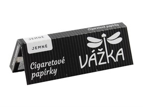 Сигаретная бумага Vazka Jemne (Black) 70 мм - фото 16191