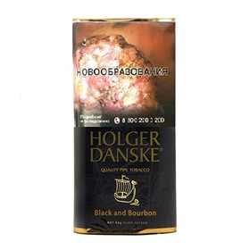 Табак для трубки Holger Danske Black and Bourbon 40 гр - фото 16421