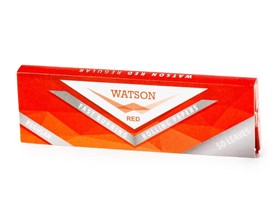 Сигаретная бумага WATSON Regular RED 70 мм (50 листов) - фото 16663