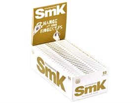 Сигаретная бумага SMK Regular Gold & White 70 мм (50 листов) - фото 16793