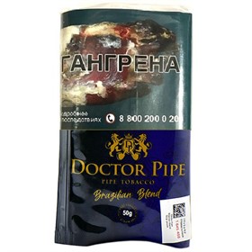 Табак трубочный Doctor Pipe Brazilian Blend 50 гр - фото 17515