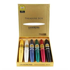 Набор сигар La Aurora 1903 Preferidos Treasure box (6 сигар) - фото 17740