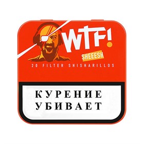 Сигариллы WTF! Sheeesh (Vanilla&Peach) (20 шт) - фото 17748