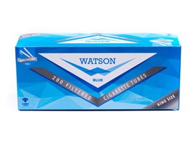 Гильзы для сигарет Watson King Size Medium Blue 200 шт. (20 мм) - фото 17887