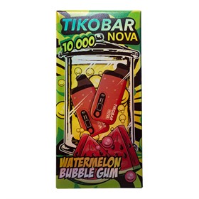Электронная сигарета TIKOBAR Nova 10000 Арбузная жвачка - фото 18116