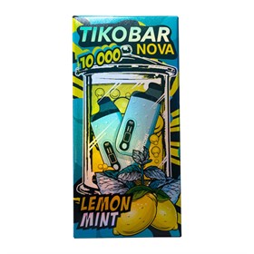 Электронная сигарета TIKOBAR Nova 10000 Лимон Мята - фото 18124