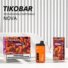 Электронная сигарета TIKOBAR Nova 10000 Персик Малина - фото 18129