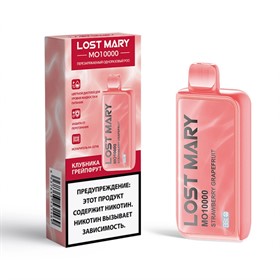 Одноразовая ЭС LOST MARY MO 10000 Клубника Грейпфрут USB Type-c - фото 18207