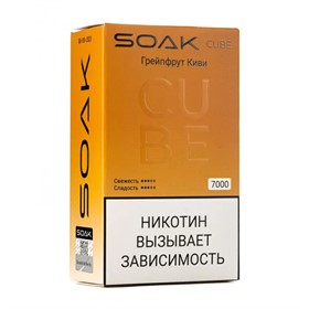 ОЭУ SOAK CUBE White Grapefruit Kiwi/ Грейпфрут Киви (7000 затяжек) - фото 18247