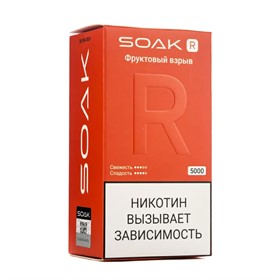 ОЭУ SOAK R Фруктовый Взрыв (5000 затяжек) - фото 18268