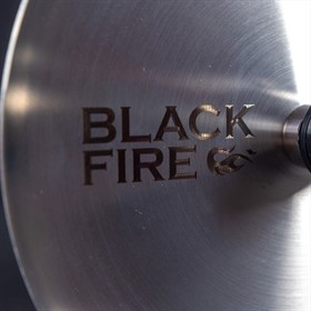 Кальян BLACK FIRE Wood Resin kit Red/HW Lev 53 см - фото 18622