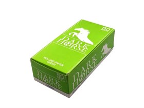 Сигаретная бумага Dark Horse REG GREEN 70 мм (50 листов) - фото 19103