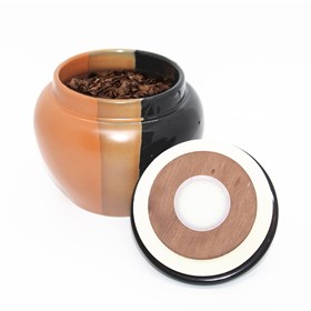 Банка для табака Ceramica Tripepi 2315 brown - фото 19391