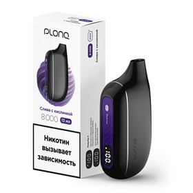 Электронная сигарета PLONQ MAX SMART Слива с кислинкой 8000 - фото 19540