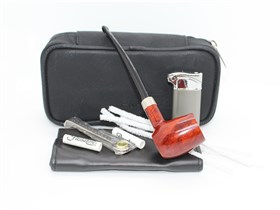 Набор трубокура Passatore Premium Vintage 1 Brown 408-601 - фото 19726