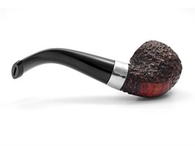 Трубка Peterson Donegal Rocky XL02 Nickel (фильтр 9 мм) - фото 20462