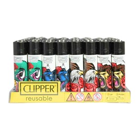 Зажигалка Clipper CP 11 R  Hardcore Jungle - фото 20498