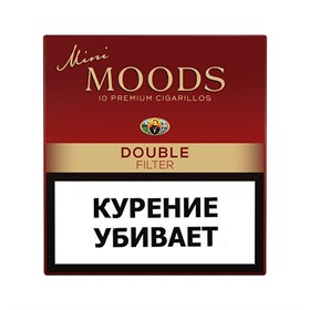 Сигариллы Moods Mini Double Filter (10 шт) - фото 21102