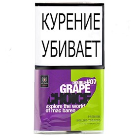 Табак для сигарет Mac Baren Double Grape Choice 40 гр. - фото 7985