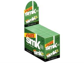 Сигаретная бумага SMK Green Cut Corners 70 мм (60 листов) - фото 8113