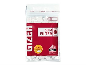Фильтры для самокруток Gizeh Slim 6 мм (120+30 шт) - фото 9398