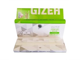 Сигаретная бумага Gizeh 1 1/4 Super Fine 78 мм + Tips Magnet (50+50 ) - фото 9530