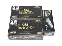 Комплект KORONA SLIM: 2 Х Гильзы 120 шт.+ машинка для набивки гильз