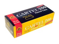 Гильзы для сигарет CARTEL X Long Filter 25 мм (200 шт.)