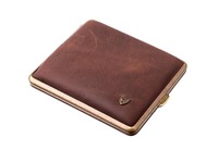 Портсигар Stoll на 18 сигарет C24 (натуральная кожа Буйвола)