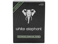 Фильтры для трубки White Elephant Угольные 9 мм (150 шт)