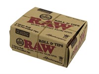 Сигаретная бумага RAW MASTERPIECE CLASSIC ROLLS + TIPS (3 метра)