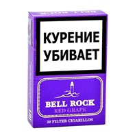 Сигариллы BELL ROCK filter Red Grape  (20 шт)
