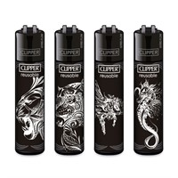 Зажигалка Clipper CP11 Tribal ink