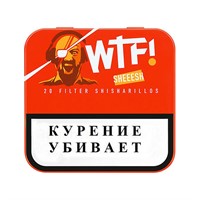 Сигариллы WTF! Sheeesh (Vanilla&Peach) (20 шт)