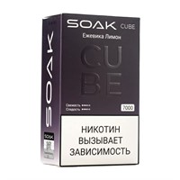 ОЭУ SOAK CUBE White Blackberry Lemon/ Ежевика Лимон (7000 затяжек)