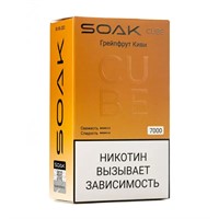 ОЭУ SOAK CUBE White Grapefruit Kiwi/ Грейпфрут Киви (7000 затяжек)