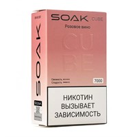 ОЭУ SOAK CUBE White Pink Wine/ Розовое вино (7000 затяжек)