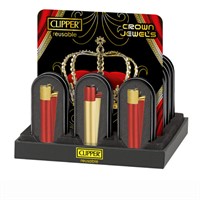 Зажигалка Clipper CP11 Crown Jewels