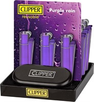 Зажигалка Clipper CP11 Purple Rain