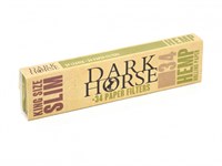 Сигаретная бумага Dark Horse KS Hemp+FTIP 110 мм (34 листа )