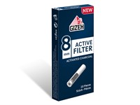 Фильтры для самокруток Gizeh Active (угольные) 8 мм (10 шт)