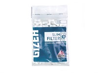 Фильтры для самокруток Gizeh Slim Угольные 6 мм (120 шт)