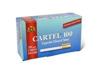 Гильзы для сигарет CARTEL Carbon 20 мм (100 шт)